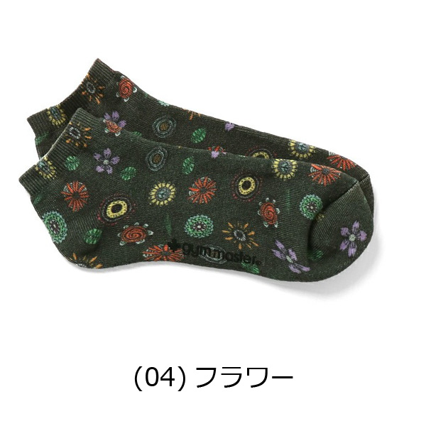 gym master ジムマスター ハッピーペイントアンクルソックス G957394 靴下 ショート丈 くるぶし 柄 アウトドア | gym master | 10