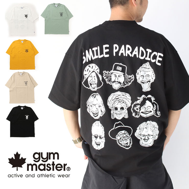 gym master ジムマスター 7.4oz SMILE PARADICEビッグTEE