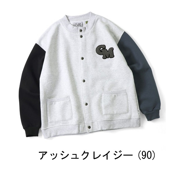 ジムマスター gym master スウェット 12ozヘビー裏起毛スウェットスナップボタンカーデ G233725 | gym master | 06