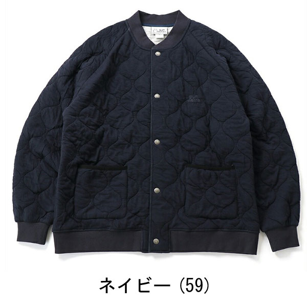 ジムマスター アウター メンズ gymmaster ウェーブキルト スナップボタン カーディガン G233736 レディース | gym master | 05