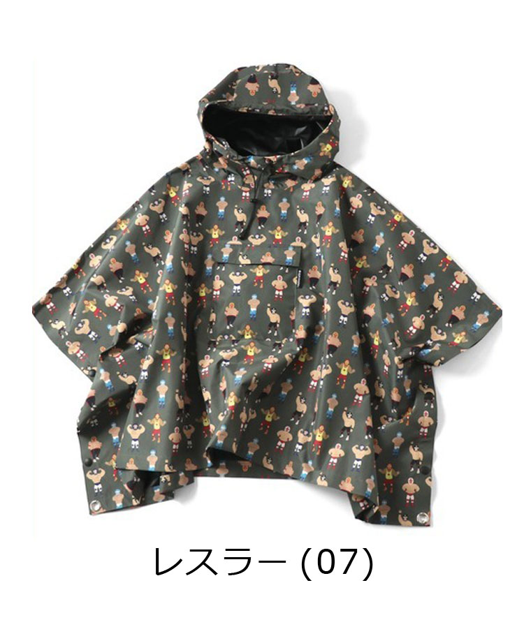 gym master ジムマスター kidsプルオーバーハッピーペイントポンチョ レインコート キッズ  男の子 女の子 G321787K | gym master | 03