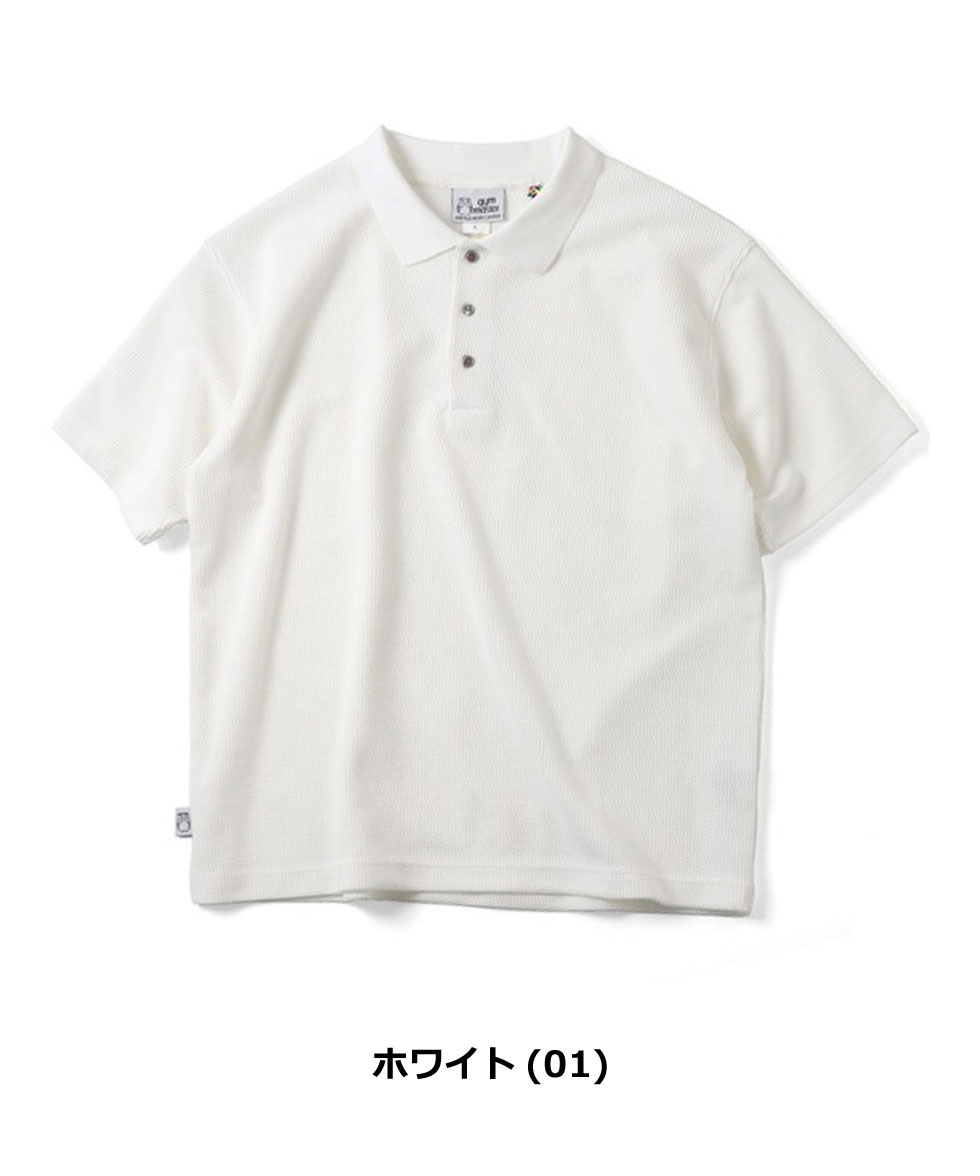gym master ジムマスター 7.2ozドライワッフルポロシャツ Tシャツ 半袖 メンズ 大きいサイズ G333742 春夏 春 夏 | gym master | 01
