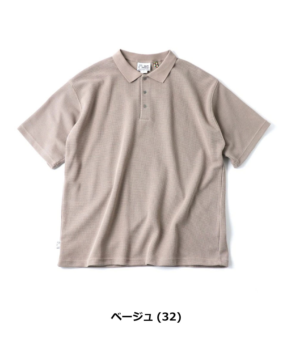 gym master ジムマスター 7.2ozドライワッフルポロシャツ Tシャツ 半袖 メンズ 大きいサイズ G333742 春夏 春 夏 | gym master | 03