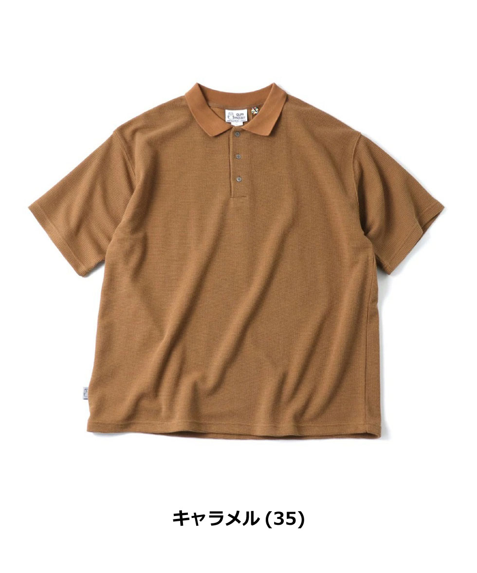gym master ジムマスター 7.2ozドライワッフルポロシャツ Tシャツ 半袖 メンズ 大きいサイズ G333742 春夏 春 夏 | gym master | 04