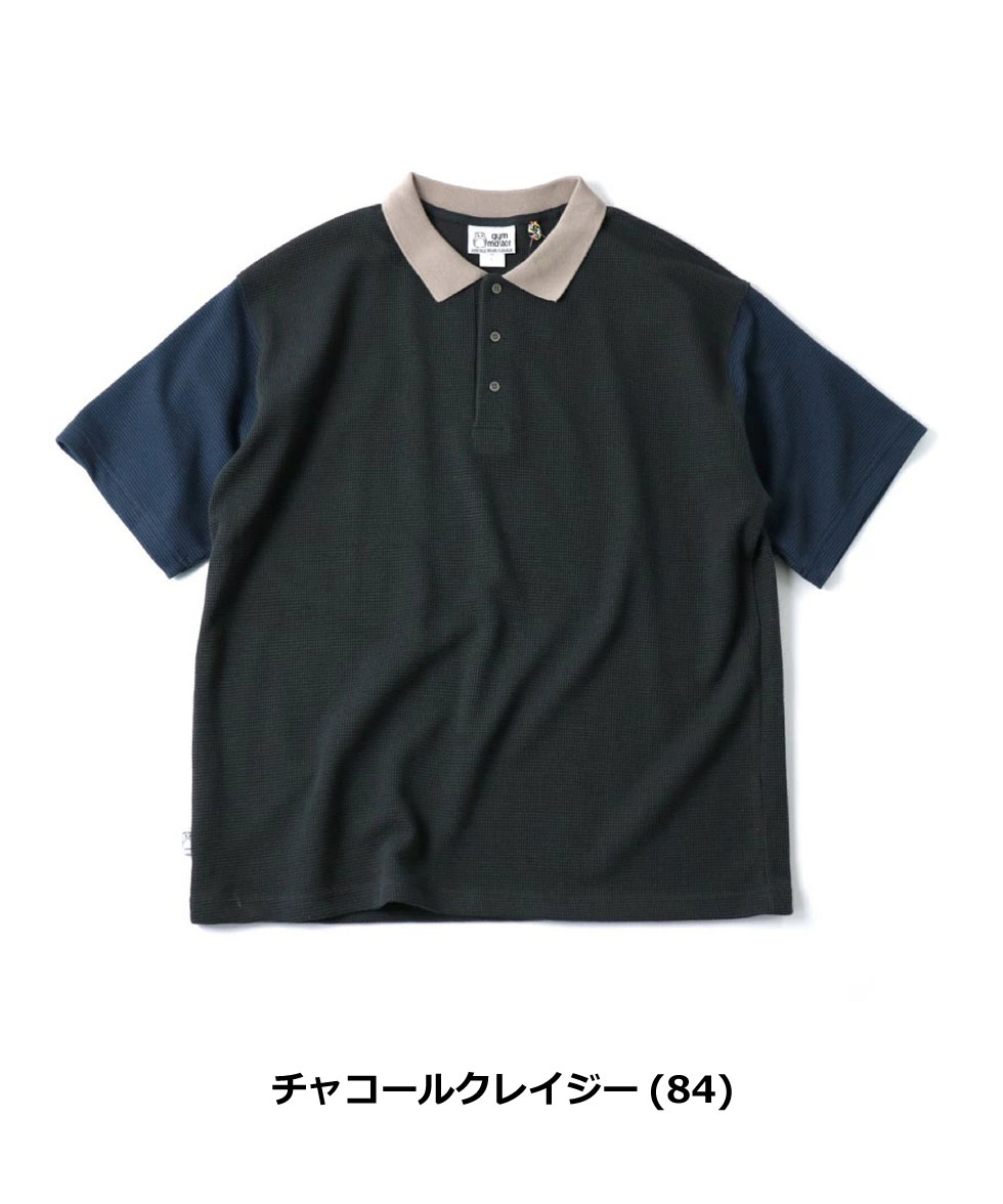 gym master ジムマスター 7.2ozドライワッフルポロシャツ Tシャツ 半袖 メンズ 大きいサイズ G333742 春夏 春 夏 | gym master | 06