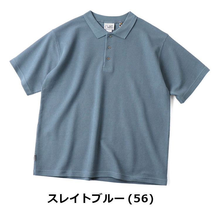 gym master ジムマスター 7.2ozドライワッフルポロシャツ Tシャツ 半袖 メンズ 大きいサイズ G333742 春夏 春 夏 | gym master | 05