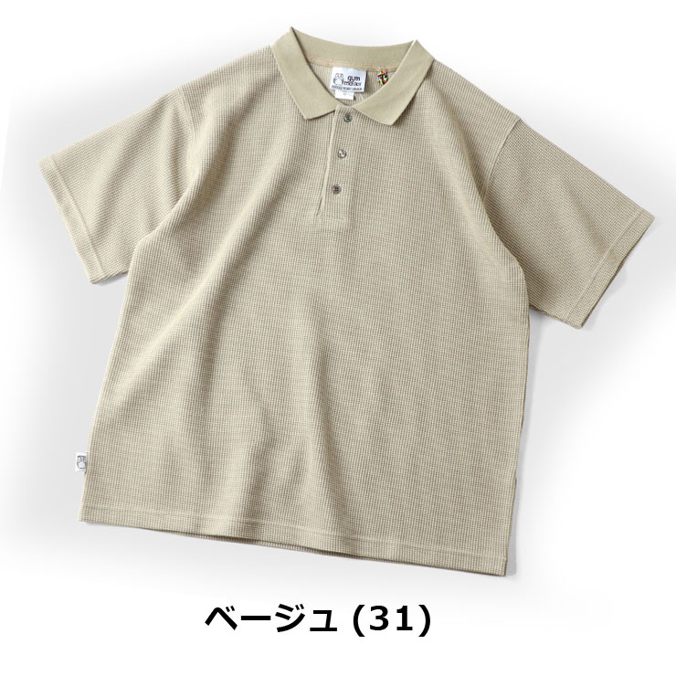 gym master ジムマスター 7.2ozドライワッフルポロシャツ Tシャツ 半袖 メンズ 大きいサイズ G333742 春夏 春 夏 | gym master | 03