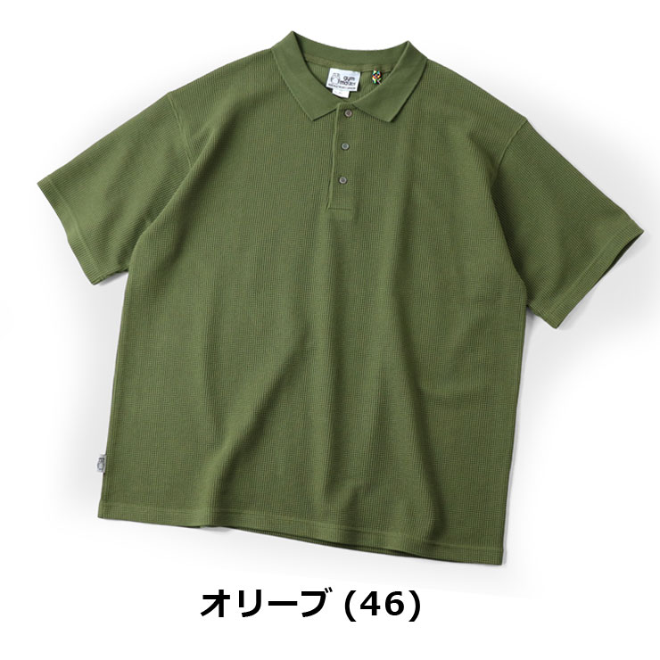 gym master ジムマスター 7.2ozドライワッフルポロシャツ Tシャツ 半袖 メンズ 大きいサイズ G333742 春夏 春 夏 | gym master | 04