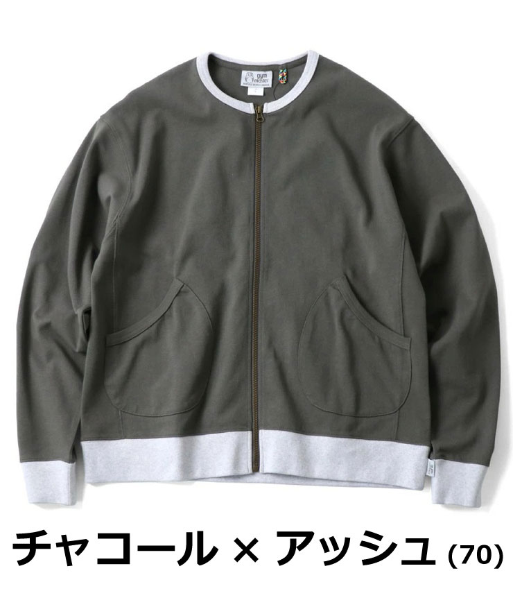 ジムマスター スウェット カーディガン メンズ レディース gym master 10.4oz プレイミアム ヘビーウェイト ジップカーデ G418771 | gym master | 12