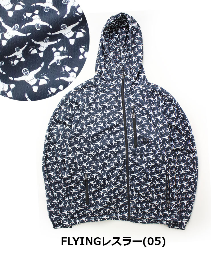 ジムマスター gym master ニットフリースハッピーペイントフードジャケット G433716 パーカー メンズ レディース | gym master | 01