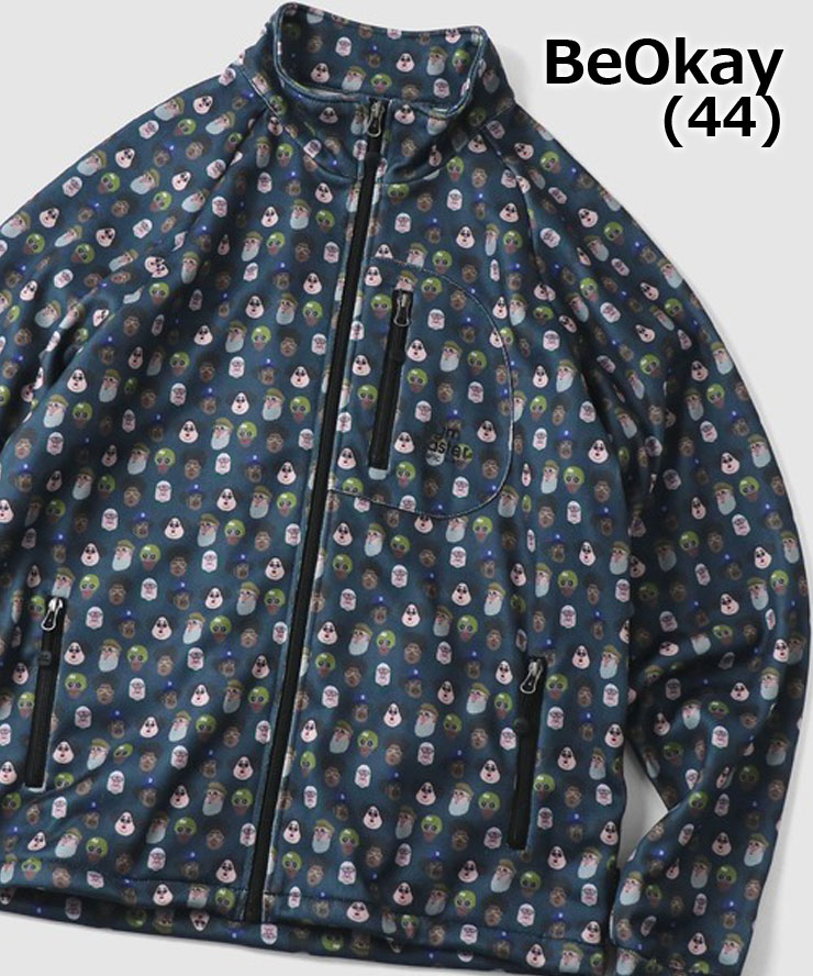 ジムマスター gym master ニットフリースハッピーペイントスタンドジャケット G433717 メンズ レディース | gym master | 03