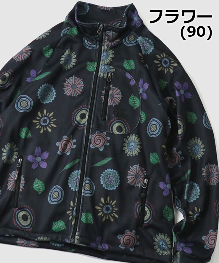 ジムマスター gym master ニットフリースハッピーペイントスタンドジャケット G433717 メンズ レディース | gym master | 04