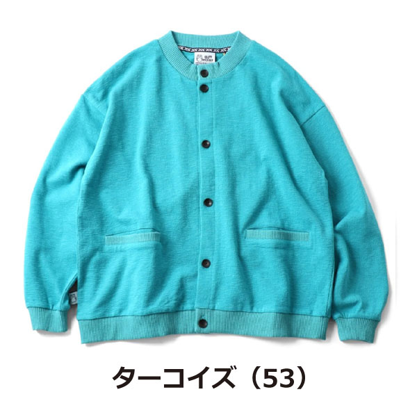 gym master ジムマスター ブロックインレーボタンカーデ  カーディガン メンズ レディース G433748 | gym master | 06