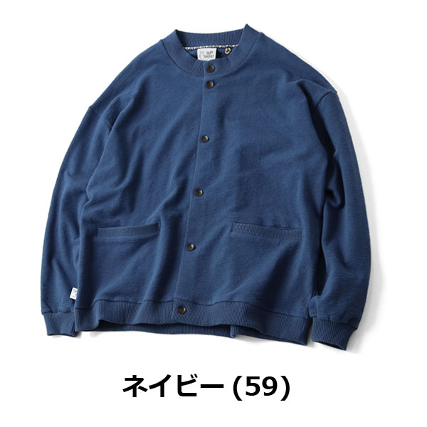 gym master ジムマスター ブロックインレーボタンカーデ  カーディガン メンズ レディース G433748 | gym master | 05