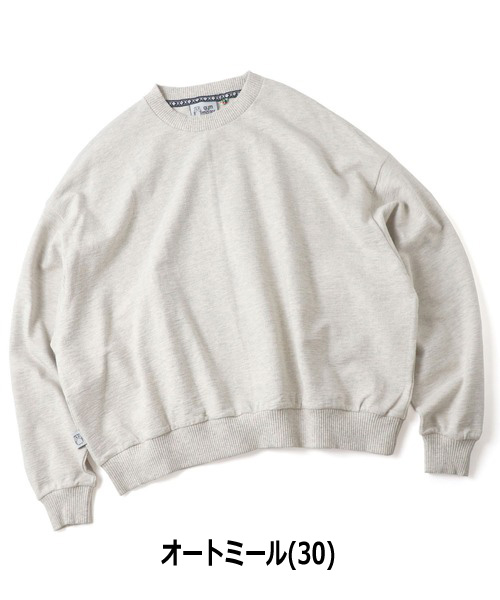 gym master ジムマスター ブロックインレーボリュームスリーブクルー G433750 トップス カットソー クルーネック 長袖 ボリュームスリーブ | gym master | 04