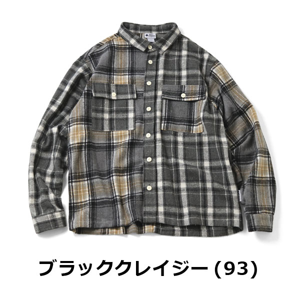 ジムマスター ネルシャツ メンズ 長袖 厚手 gym master ヘビーネルシャツ g433756 チェックネルシャツ 長袖シャツ アメカジ | gym master | 04