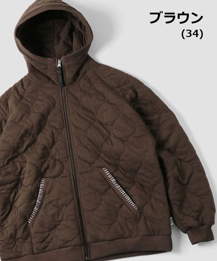 ジムマスター スウェット パーカー メンズ レディース gym master ウェーブ キルト ジップパーカー G433766 | gym master | 05