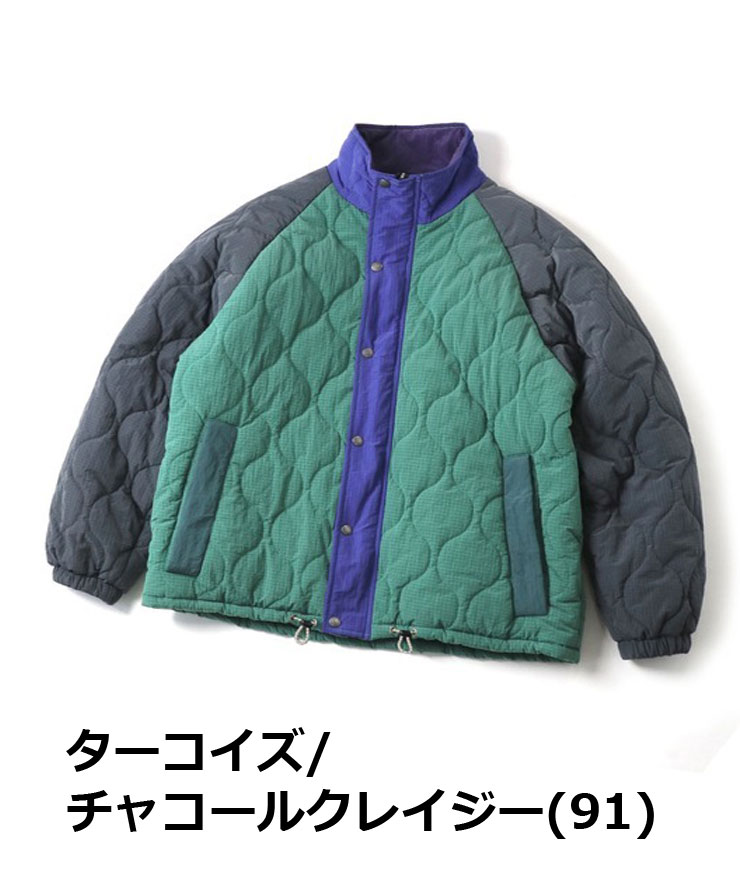 ジムマスター アウター キルティング ジャケット gym master リップストップキルティングスタンドジャケット G433790 | gym master | 07