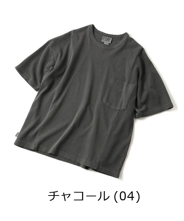 gym master ジムマスター ピグメントワッフル切り替えビッグTee Tシャツ 半袖 メンズ 大きいサイズ レディース プロトコル G518784 / 返品・交換不可 | gym master | 01