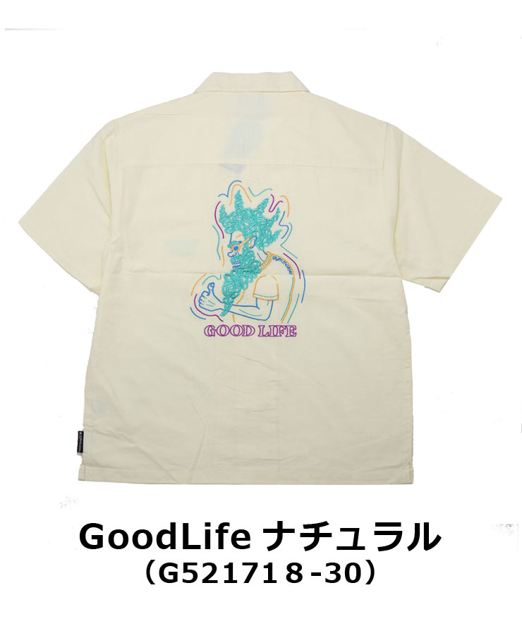 刺繍シャツ メンズ 半袖 ジムマスター 大きいサイズ レディース gym master G521718 G521719 | gym master | 02