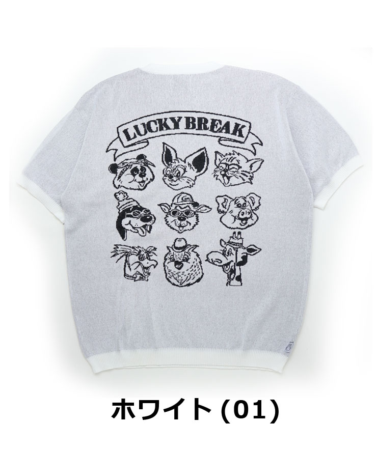 gym master ジムマスター ジャガードニットLuckyBreakTee tシャツ 半袖 メンズ ブランド 大きいサイズ レディース G521737 | gym master | 01