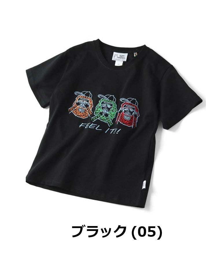 gym master ジムマスター キッズ 7.4ozFeelIt刺繍Tee tシャツ 半袖 子供服 男の子 女の子 ブランド 120 130 140 G521792K | gym master | 03