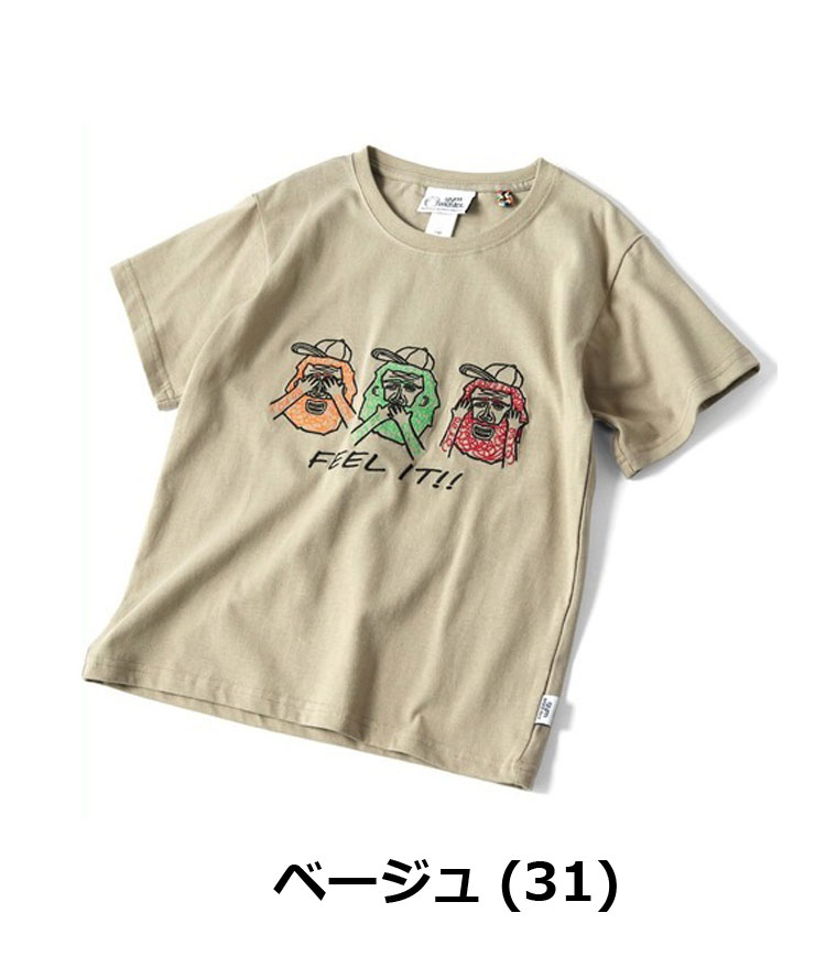 gym master ジムマスター キッズ 7.4ozFeelIt刺繍Tee tシャツ 半袖 子供服 男の子 女の子 ブランド 120 130 140 G521792K | gym master | 04