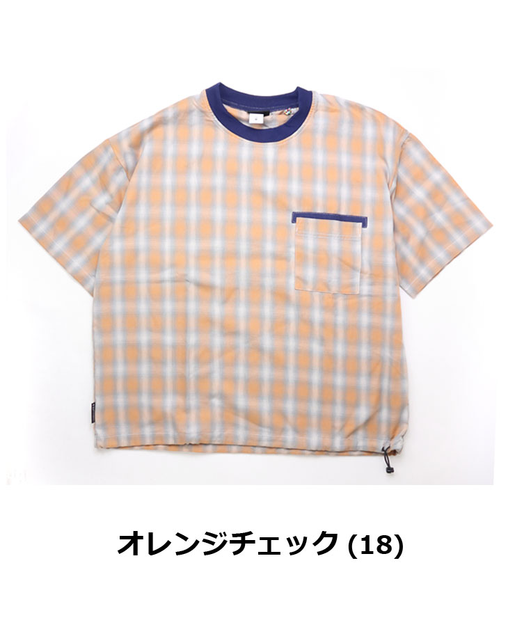 gym master ジムマスター オンブレチェックビッグTee Tシャツ メンズ レディース G533746 / 返品・交換不可 | gym master | 02