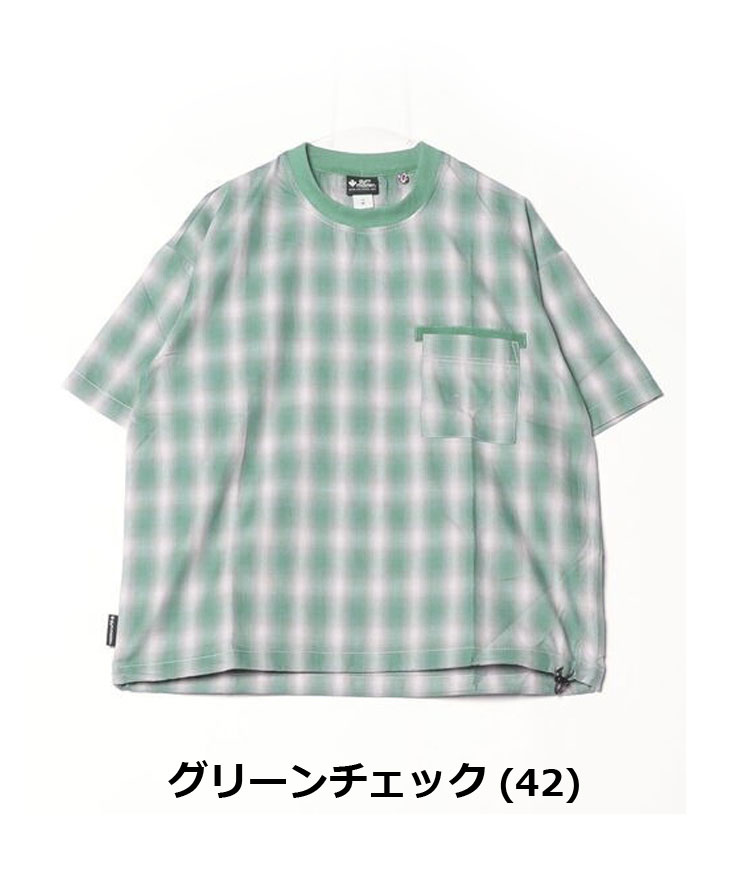 gym master ジムマスター オンブレチェックビッグTee Tシャツ メンズ レディース G533746 / 返品・交換不可 | gym master | 03