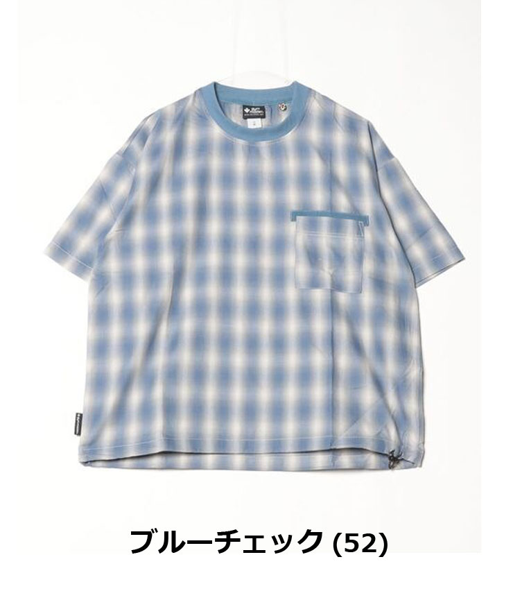gym master ジムマスター オンブレチェックビッグTee Tシャツ メンズ レディース G533746 / 返品・交換不可 | gym master | 04