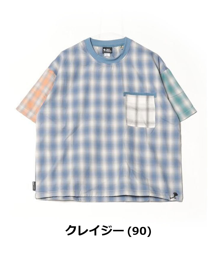 gym master ジムマスター オンブレチェックビッグTee Tシャツ メンズ レディース G533746 / 返品・交換不可 | gym master | 05