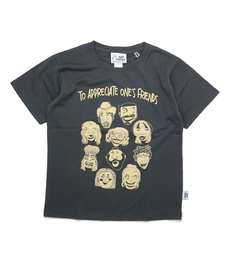 gym master ジムマスター キッズ 5.8ozT/CドライFriendsTee tシャツ 半袖 子供服 男の子 女の子 120 130 140 春 夏 春夏 G533761K | gym master | 02