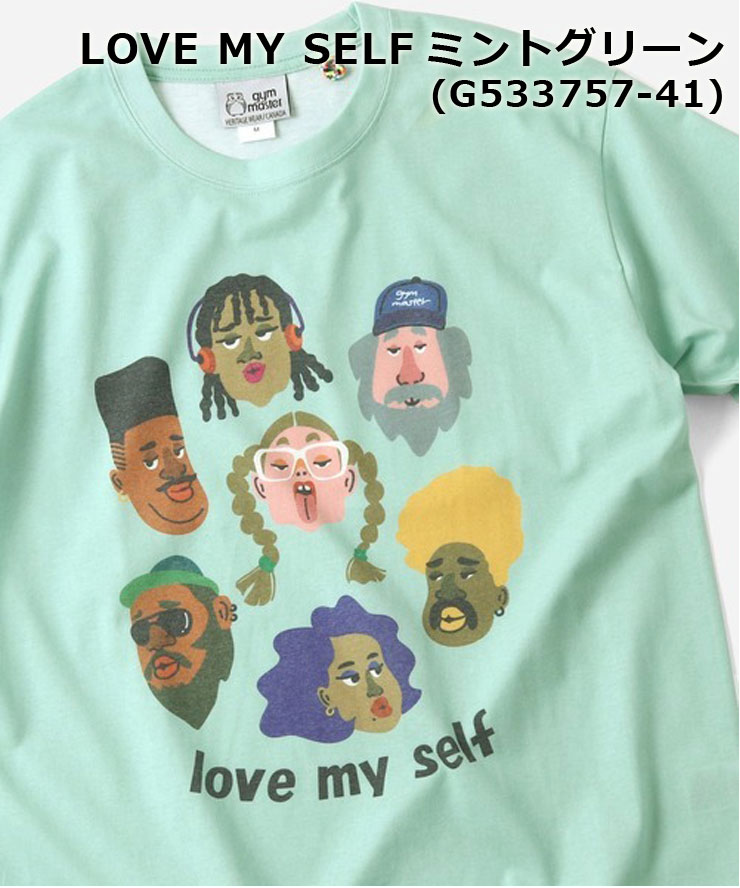 gym master ジムマスター 5.8ozT/CドライプリントTee メンズ レディース 大きめ キャンプ G533757 G533758 G533759 G533760 | gym master | 03