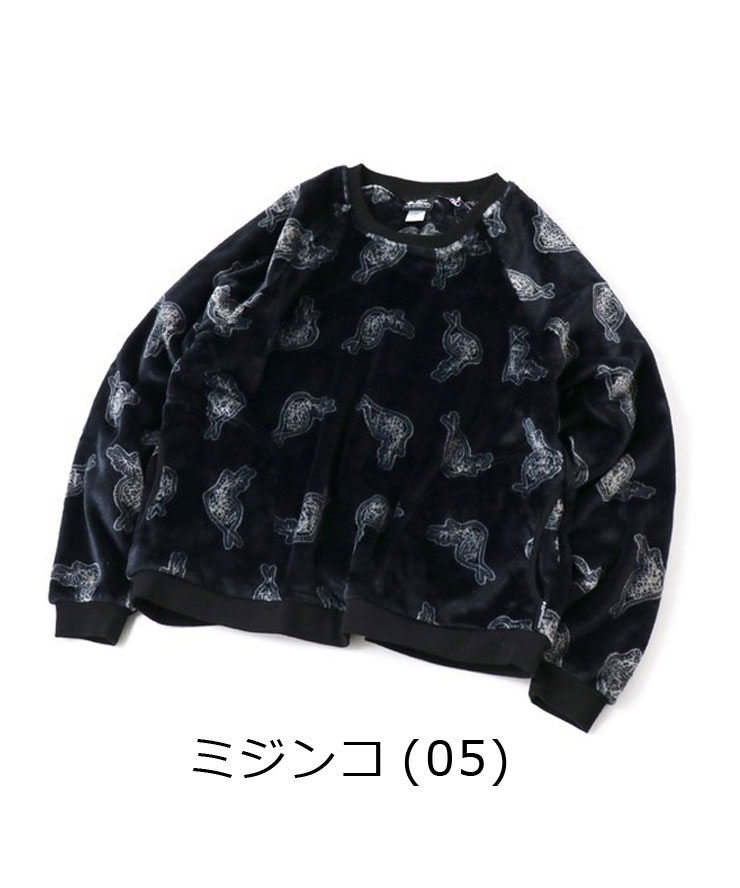 ジムマスター gym master ハッピーペイントボアクルーネック G621749 メンズ レディース トレーナー フリース ジャケット | gym master | 01