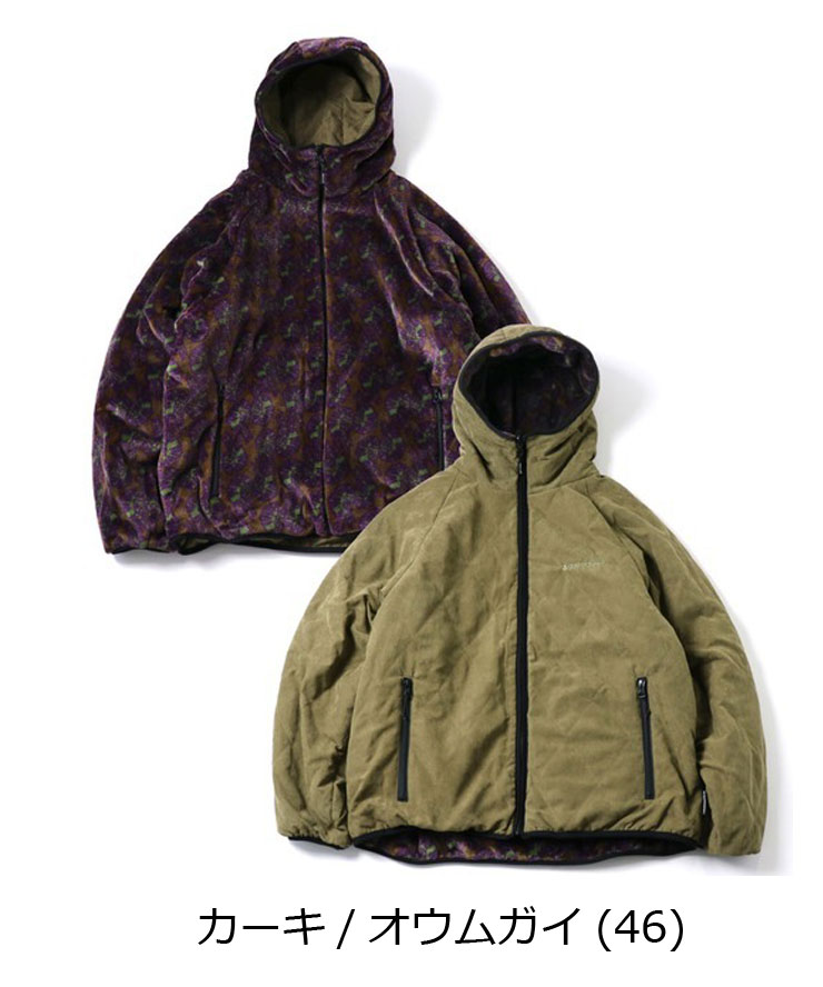 gym master ジムマスター キルト×ハッピーペイントボア RV フードジャケット G621751 メンズ レディース ボアジャケット フリース キルト 秋 冬 秋冬 | gym master | 04