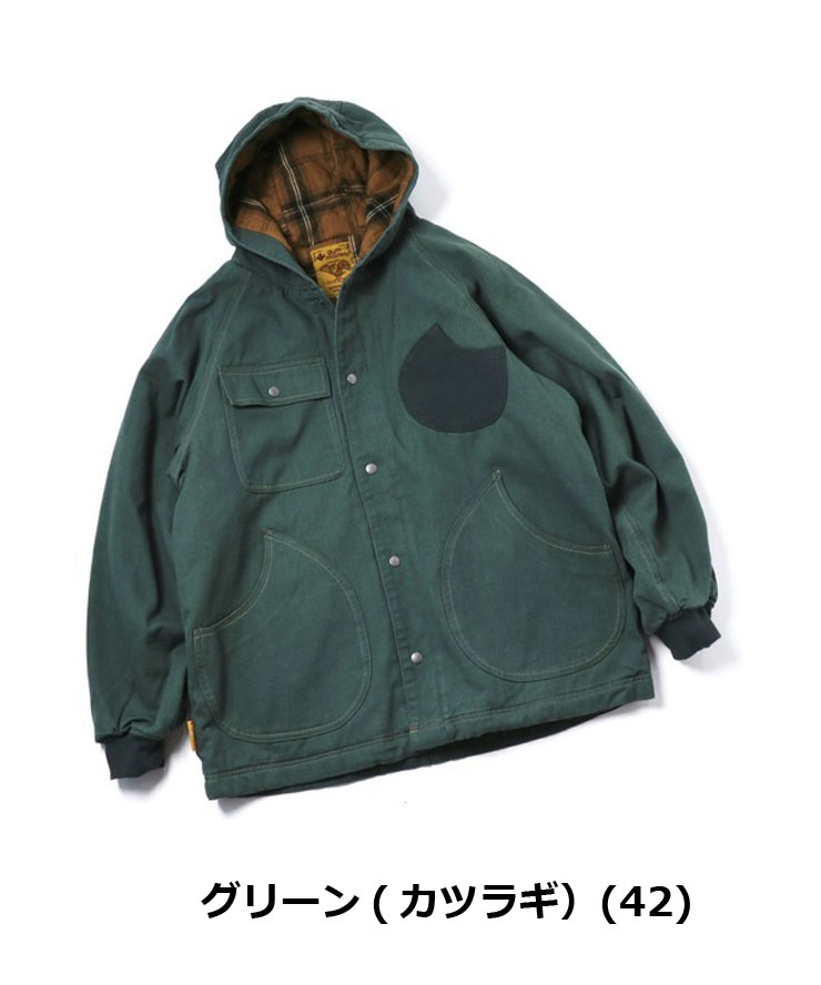 gym master ジムマスター 中ワタデニム カツラギフードジャケット G621767 メンズ レディース デニムジャケット 秋 冬 秋冬 | gym master | 03