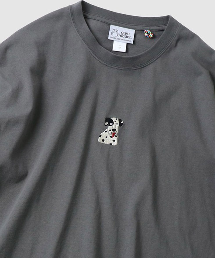 gym master ジムマスター 7.4oz DOG刺繍ビッグロンTEE G621770 | gym master | 02