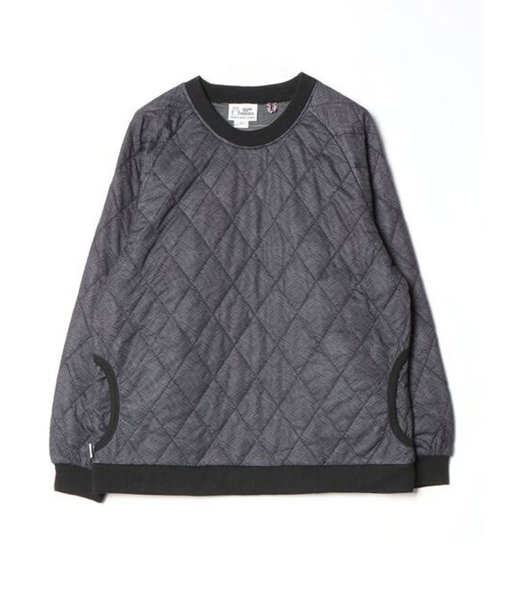 gym master ジムマスター ジャガードキルトクルーネック G621775 キルティング ジャケット メンズ レディース キルトジャケット 秋 冬  秋冬 | gym master | 01