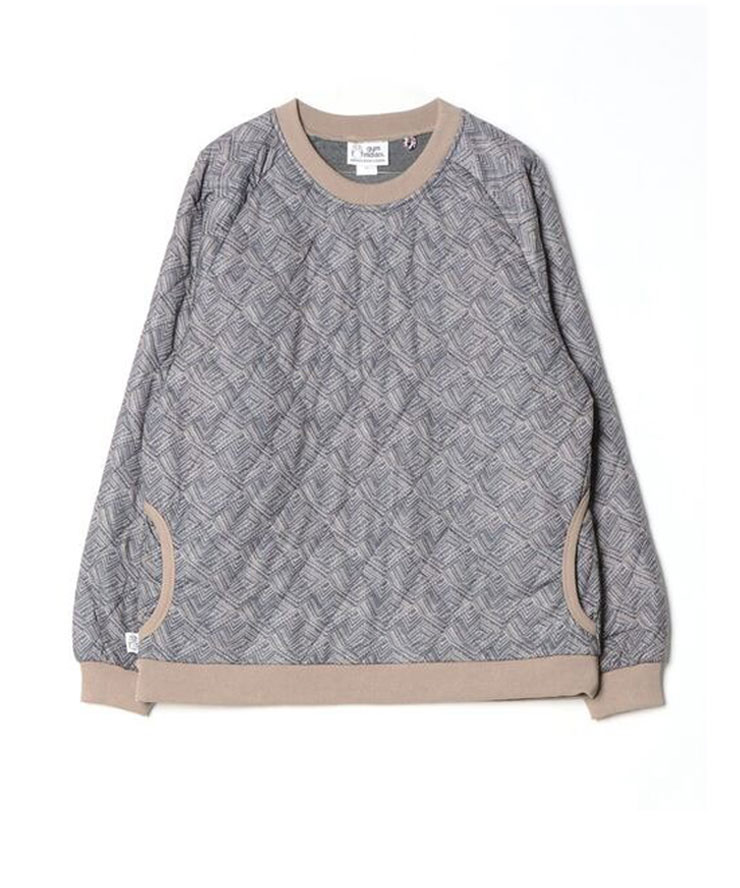 gym master ジムマスター ジャガードキルトクルーネック G621775 キルティング ジャケット メンズ レディース キルトジャケット 秋 冬  秋冬 | gym master | 02