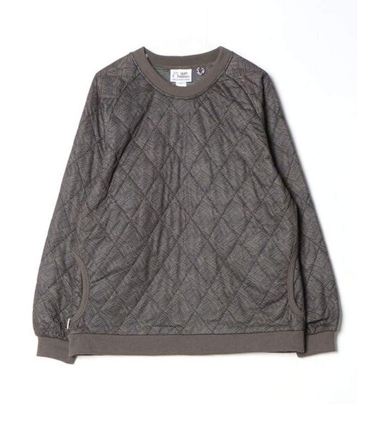 gym master ジムマスター ジャガードキルトクルーネック G621775 キルティング ジャケット メンズ レディース キルトジャケット 秋 冬  秋冬 | gym master | 03