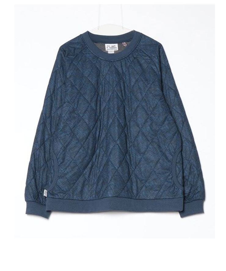 gym master ジムマスター ジャガードキルトクルーネック G621775 キルティング ジャケット メンズ レディース キルトジャケット 秋 冬  秋冬 | gym master | 04