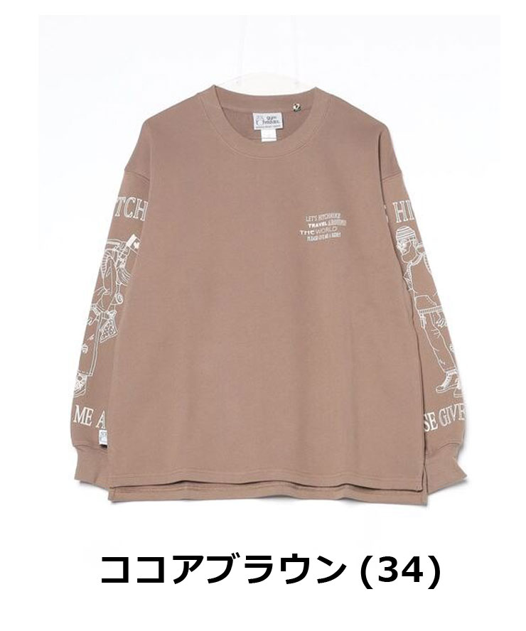 gym master ジムマスター 10.3oz HITCH HIKE スウェットビッグTEE G621781 メンズ レディース スウェット トレーナー | gym master | 03