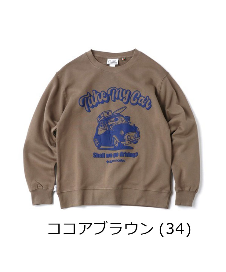 gym master ジムマスター 10.3oz Take My Car スウェットシャツ G621785 メンズ レディース スウェット トレーナー 秋 冬 秋冬 | gym master | 03