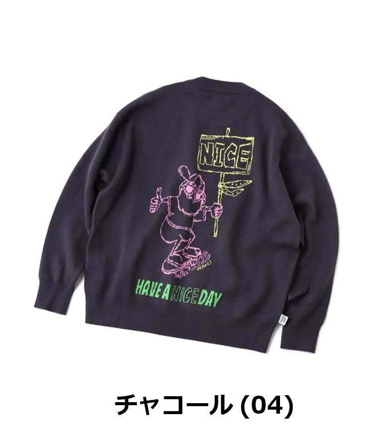 gym master ジムマスター ジャガードニットNICE クルーネック G621795 メンズ 大きいサイズ レディース ニット セーター | gym master | 02