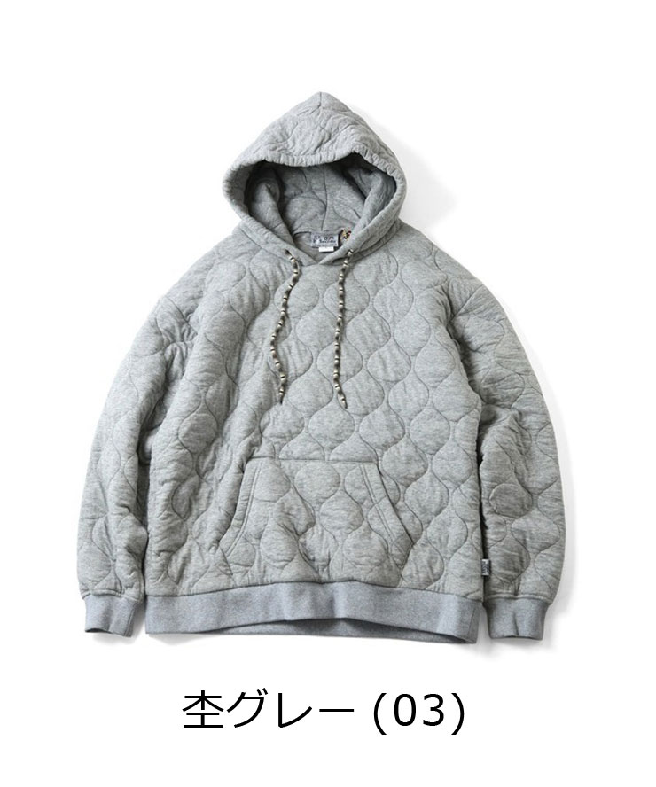 gym master ジムマスター ウェーブキルト プルパーカー G633703 スウェット フード フーディー メンズ レディース 冬 秋冬 | gym master | 01