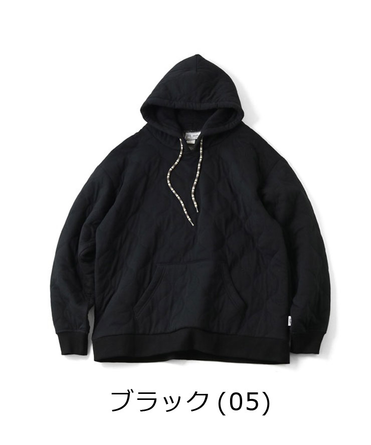 gym master ジムマスター ウェーブキルト プルパーカー G633703 スウェット フード フーディー メンズ レディース 冬 秋冬 | gym master | 02