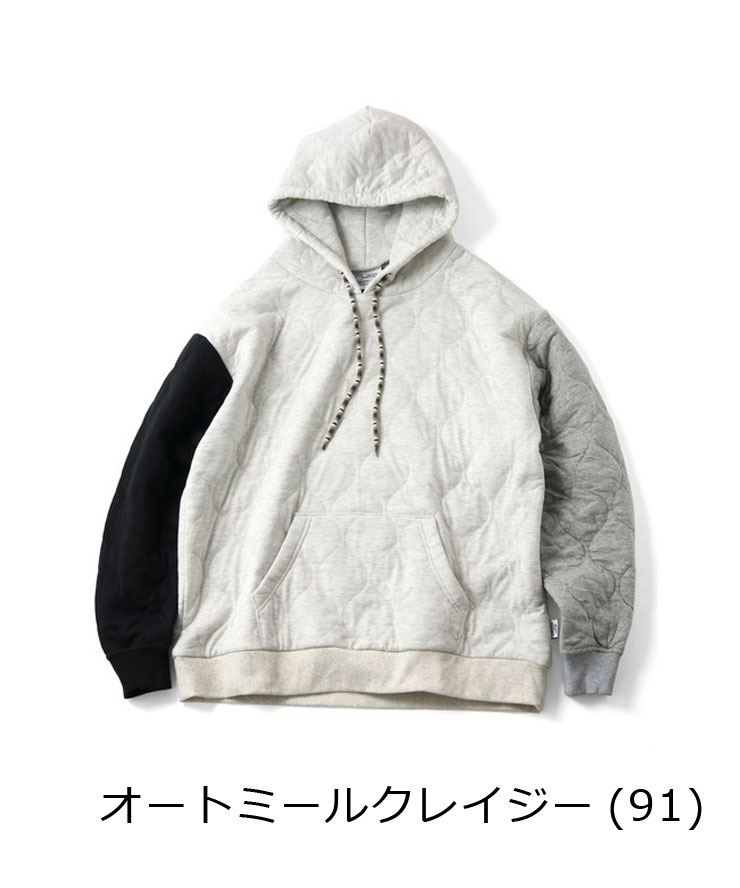 gym master ジムマスター ウェーブキルト プルパーカー G633703 スウェット フード フーディー メンズ レディース 冬 秋冬 | gym master | 07