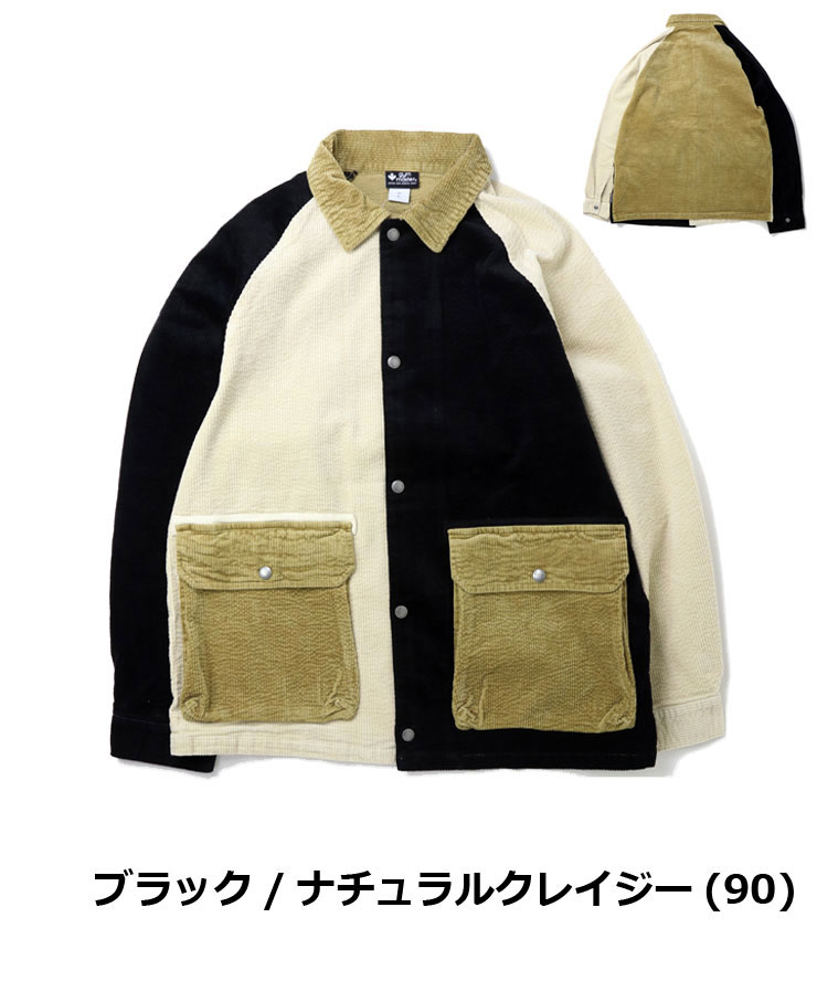 ジムマスター gym master ストレッチ コーデュロイ カバーオール G633723 メンズ レディース ジャケット 大きいサイズ 秋 冬 秋冬 | gym master | 05