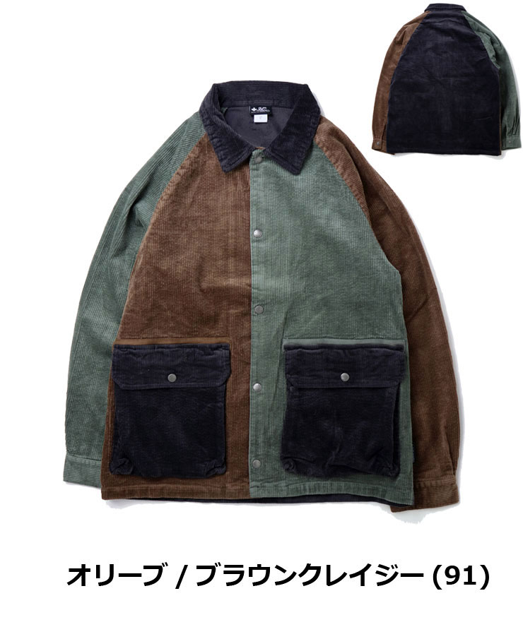 ジムマスター gym master ストレッチ コーデュロイ カバーオール G633723 メンズ レディース ジャケット 大きいサイズ 秋 冬 秋冬 | gym master | 06