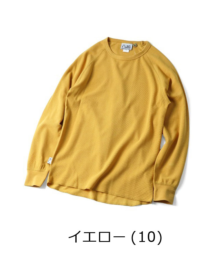 gym master ジムマスター ダブルフェイスクルーネック G633726 メンズ レディース 長袖 ロンTee インナー ワッフル メンズ レディース 秋 冬 秋冬 | gym master | 04